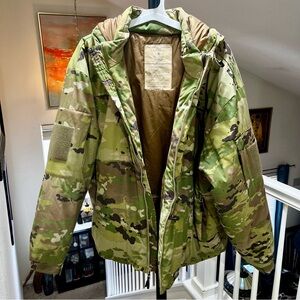 Camouflage Men’s B.A.F. OCP Sub-Zero Hooded Prima-Loft Cold Weather Parka 2XL